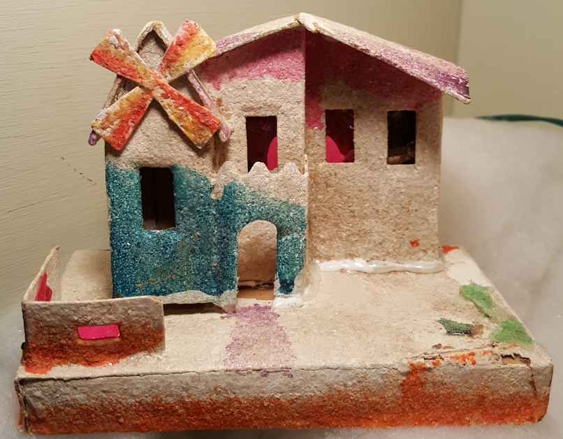 unique windmill putz house.jpg