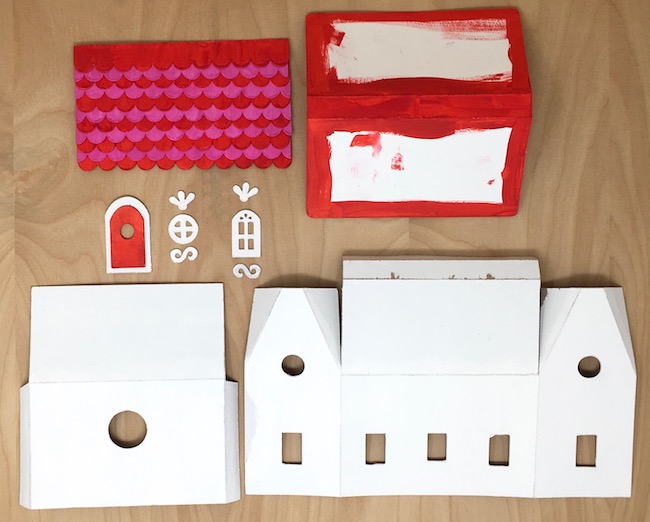 Gingerbread paper house pieces cut out.jpg