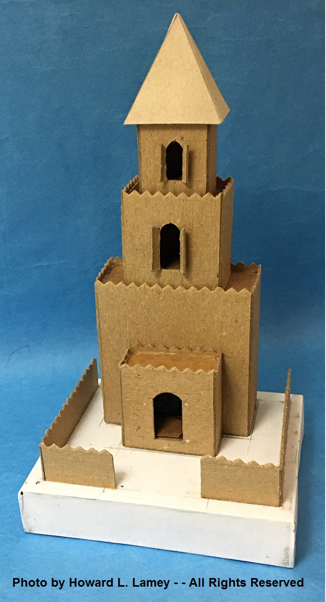 small castle series number 4 raw cardboard.JPG