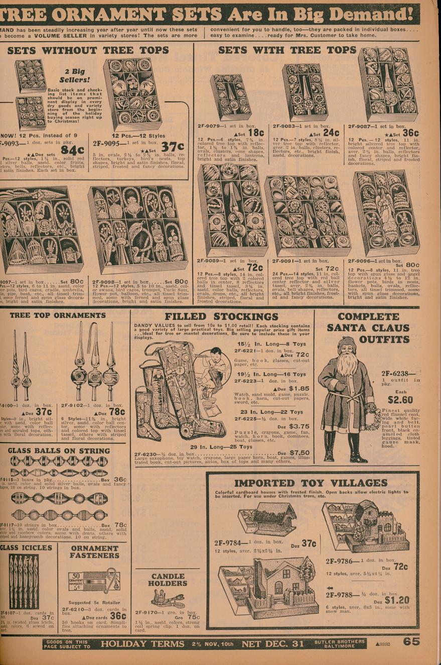 Butler Brothers catalog October 1932