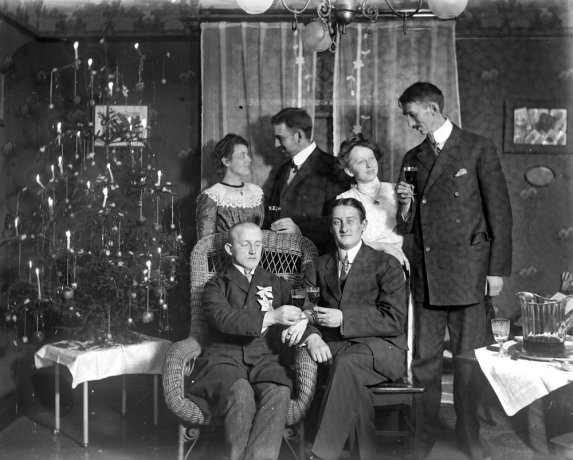 1909 Christmas photo