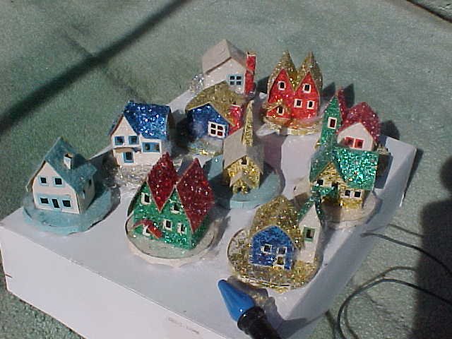 Christmas carboard house light covers