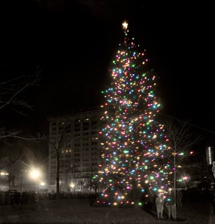 Christmas 1913 Madison Square New York