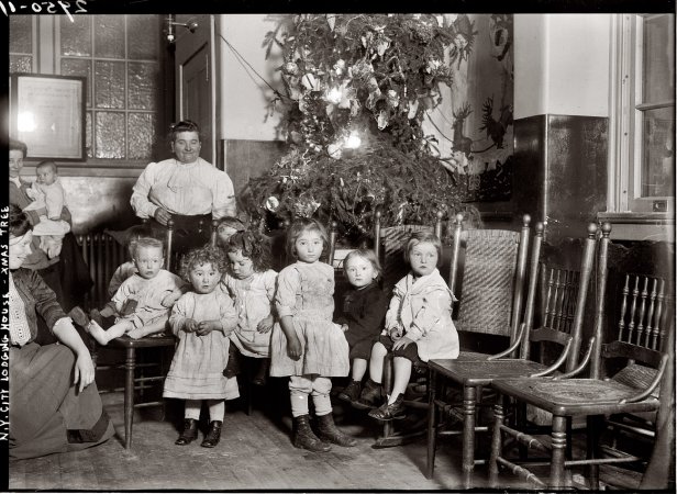Christmas orphans New York 1914