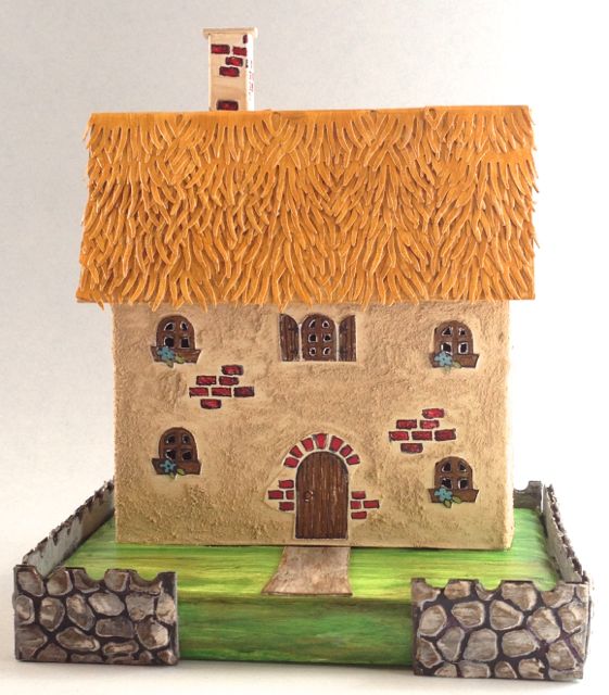 Cardboard house - summer country front.jpg