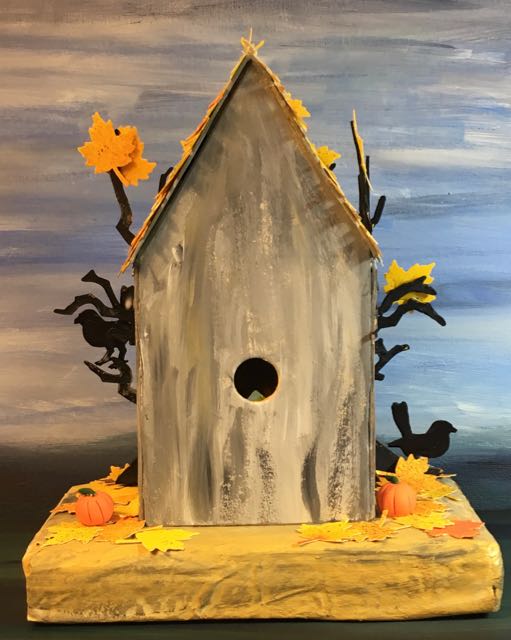 Back side of the house