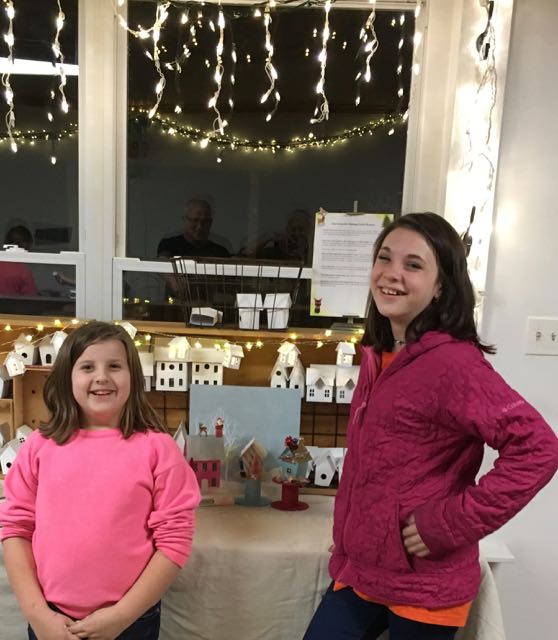 Sisters proud of their houses.