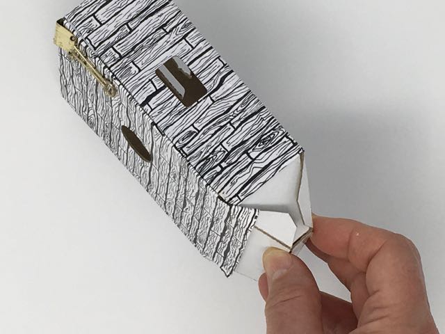 Roof flaps on the Rusted Roof Widow's Walk Halloween House