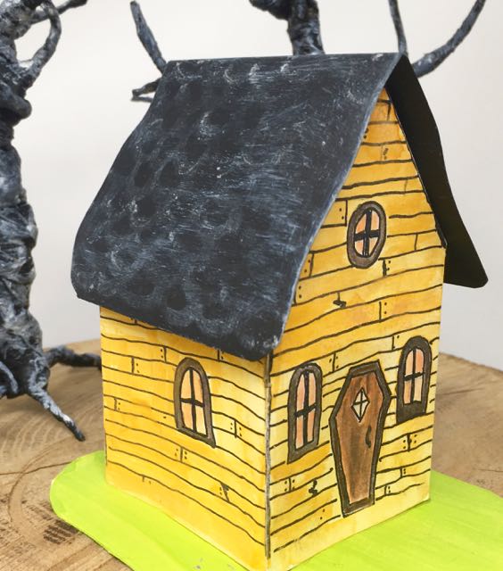 paper halloween house no 1 fossilized amber.jpg