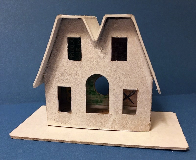 ten cent city house 12 raw cardboard with primer-001.JPG