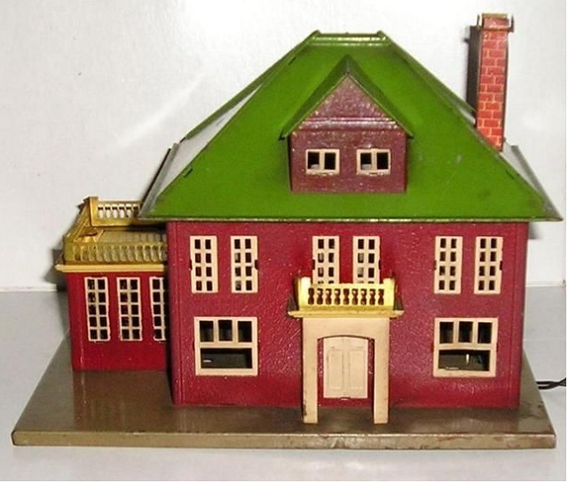 Vintage tin Lionel Villa number 191