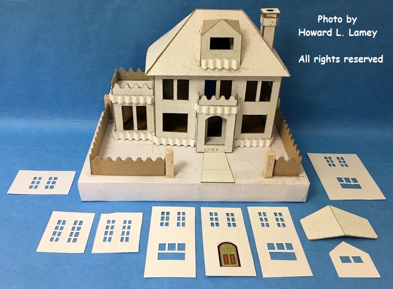 Little glitter house version of the Lionel Villa number 191