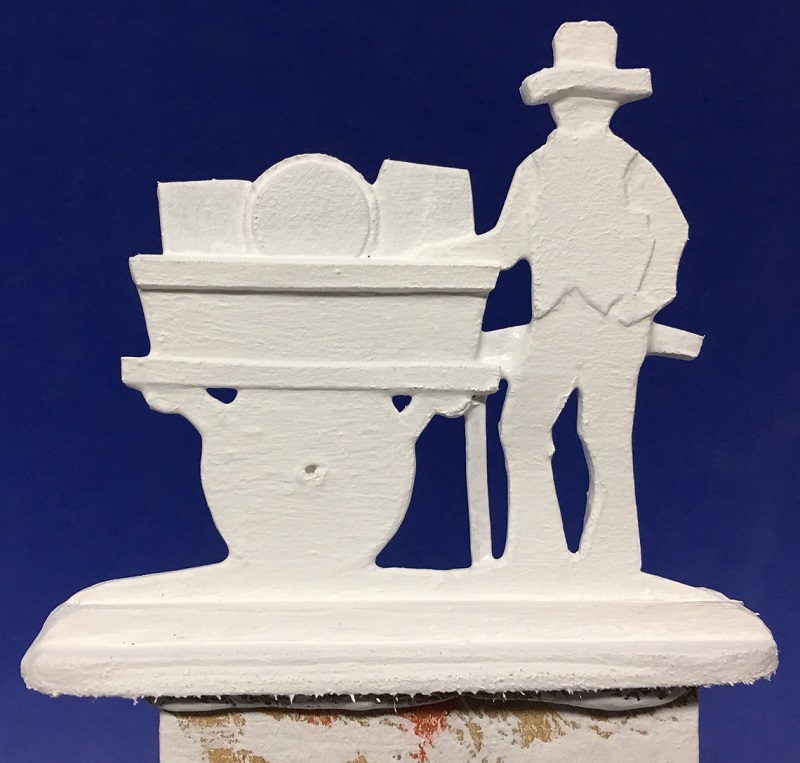 man cart flattie white primer coat.JPG