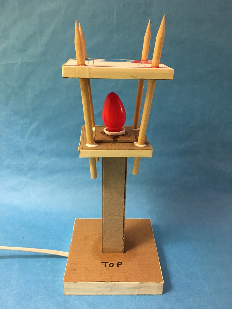 lamppost cage lollipos sticks.JPG