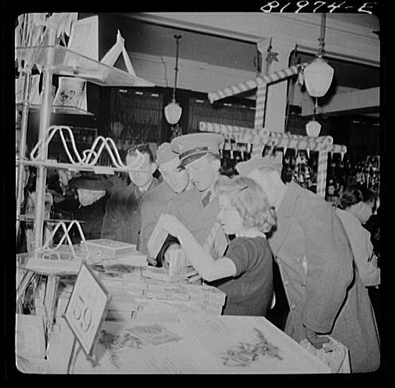 Woolworth's at Christmas 1941