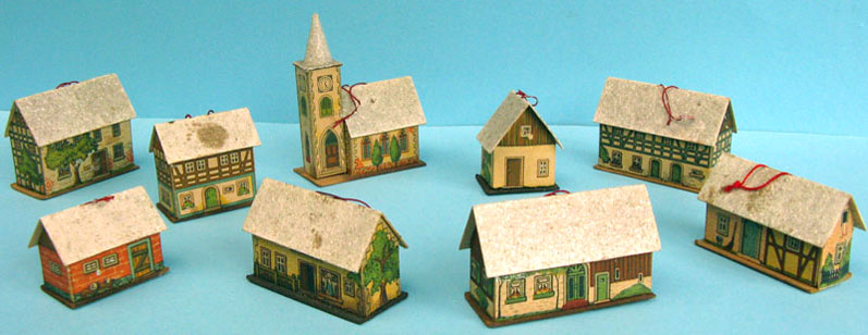 German Christmas village set
