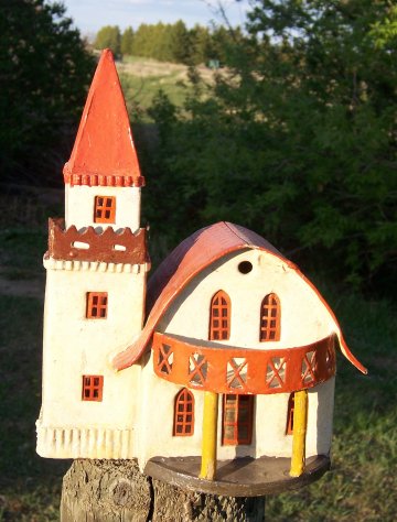 old toy Christmas church