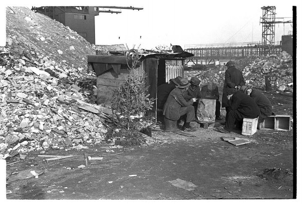 homeless men 1938 Christmas New York