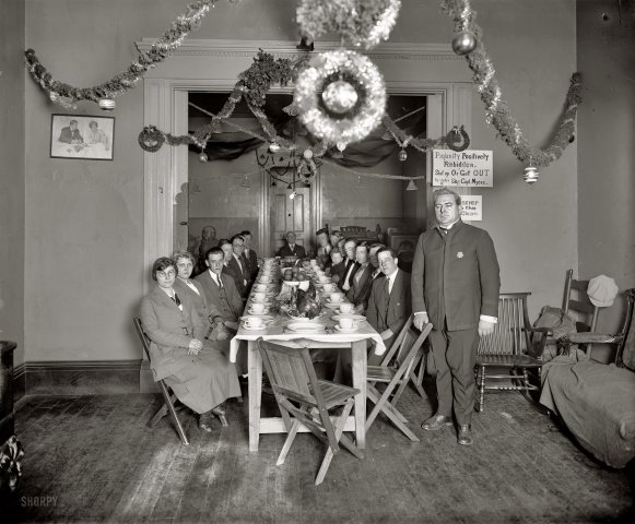 Christmas party Volunteers of America 1925