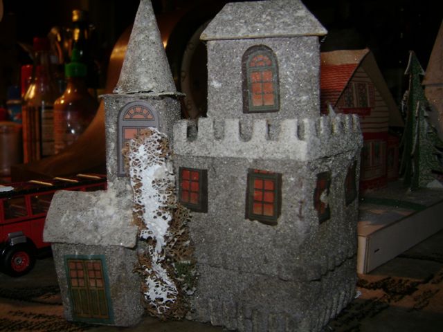 Xmas candy box castle